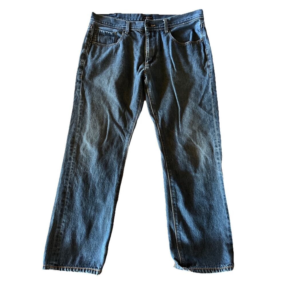 Sean John Slim Striaght Clayton Jeans Men’s Size 36x29 Blue Denim Travel Outdoor